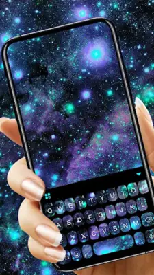 Galaxy 3D Keyboard Theme android App screenshot 3